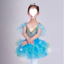 Bühnenkleidung Kinder Ballettkleid Mädchen Exquisite Schöne Tanzprinzessin Gaze Tutu Ballkleid Pettiskirt