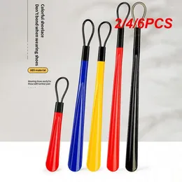 Drinking Straws 2/4/6PCS Shoehorn Plastic Comfortable Curved Design Easy To Grip Fit The Heel Auxiliary Shoe Pull