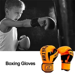 Saco de areia PU Luvas de Treinamento de Boxe Rasgo Resistente Sparring Respirável Durável Uma Vez Formando Adesivo para Crianças Adultas 231024