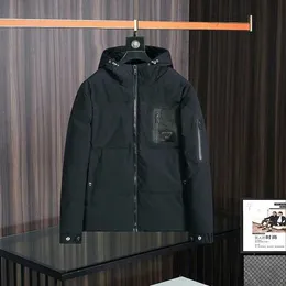 2023p r a mens 의류 Desinger Down Jackets 초기 캐주얼 및 세련된 면화 장인 방수 방수 직물 간단한 고급 남성 의류