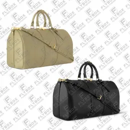 M46671 M46670 Keepall 45cm 여행 가방 더플 백 더플 백 크로스 바디 패션 럭셔리 디자이너 어깨 가방 토트 핸드백 최고 품질 지갑 파우치 빠른 배송