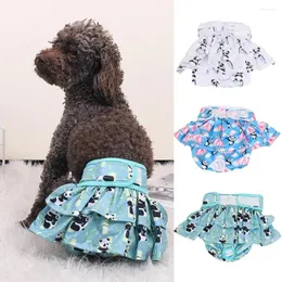 Vestuário para cães à prova de vazamento forte absorção de fraldas para animais de estimação calcinhas acessórios de roupa íntima