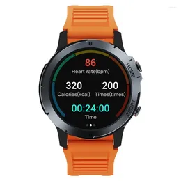 Orologi da polso T35 Orologio da chiamata Bluetooth 1.45 Frequenza cardiaca 100 Sport Outdoor Robusto IP68 Smart