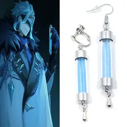 Stud Genshin Impact Dotto Doctor Akolowing Game Biżuteria Cosplay Drop For Women Men Men Earclip Costume Akcesoria 231025