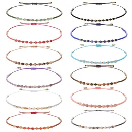 Ny färgglada stenpärlade flätade armband 2mm fröpärlor voco tjej vänskap armband handgjorda vävda armband för kvinnor flickor mycket för bästa vänner boho bijoux