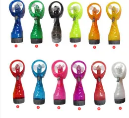 Cheerleading Electric Fans Portable Water Spray Fan Hand Held Battery Power Mini Water Spray Humidifier Cooling Desk Air Misting