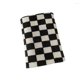 Towel Checkerboard Plaid Bath Soft Skin-Friendly Large Towels Comfortable Absorption Beach Home Bathroom Handtuch