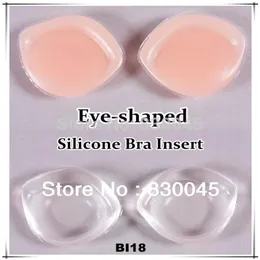 Eye-shaped 100%Silicone Bra Insert Bra enhanced Silicone pads BI182801