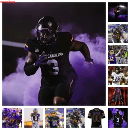 New East Carolina Pirates Football Jersey 88 JSI Hatfield 85 Antonio Ferguson 45 Kamaurri McKinley 9 Teagan Wilk 17 Devon King 42 Julien Davis