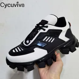 Unisex-Sportschuhe mit optischer Sohle für Damen und Herren, lässige Patchwork-Pantoletten, flache Herrenschuhe, Air-Mesh-Laufschuhe zum Schnüren