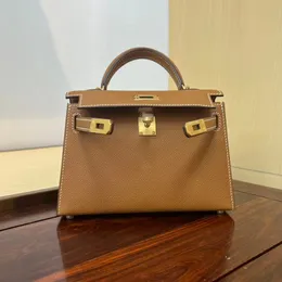 Top Quality Designer Women Purse Second generation mini bag handbag Epsom Leather Handbags Totes Mini Messenger Bag 19cm