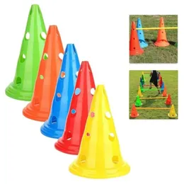 Altri articoli sportivi 30 cm 12 pollici secchio forato allenamento ostacolo cono calcio sport all'aria aperta 231024