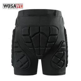 Calças de babador de esqui wosawe esqui protetor hip pad acolchoado shortsprotetor joelheiras esqui patinação snowboard proteção de impacto 231025