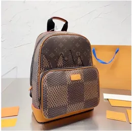 5A Backpack Designer bag Men's and Women's Backpack with invoice Brown Floral Backpack Black Mesh Backpack Women's Backpack Luxury VUTTONS handbag