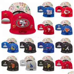 2023 Snapbacks Hats All Teams Designer Sports Adt Hockey Flex Mesh Beanies Fitted Embroidery Hat Cotton Football Hip Hop Outdo