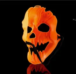 Halloween Cosplay Maschera di zucca Horror Fantasma Testa Costume Maschere di teschio Forniture per feste via mare OWd103772765157