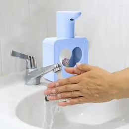 Liquid Soap Dispenser 400ml Automatic Foam Multiusage Sensor Hand Wash With Timer Home Supplies Bathroom Accessory