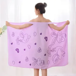 Towel Wonderlife Women Quick Dry Magic Bathing Spa Bathrobes Wash Clothing Sexy Wearable Microfiber Beach Towels Bathrooms 231025