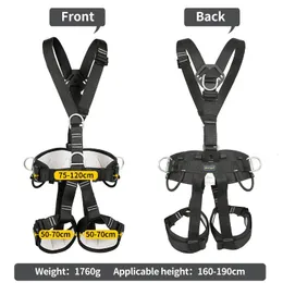 Climbing Harnesses XINDA Professional Harness Rock Climbing High Altitude Protection Full Body Safety Belt Anti Fall Protective Gear 231024RA3W76XT