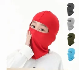 Açık Hava Çocuk Kayak Maskesi Çok Etkileşimli Çocuklar Balaclava Hat Yüz Maskesi Rüzgar Geçirmez Güneş Biçimi Çocuk Spor Snowboard Bisiklet Shiesty Maske 13 Renk Toptan