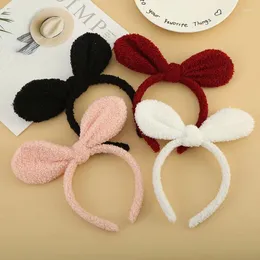 Accesorios para el cabello, diademas con lazo de pelo bonito para niñas, banda de hadas, tocado para lavado de cara, venta al por mayor de Corea del Sur