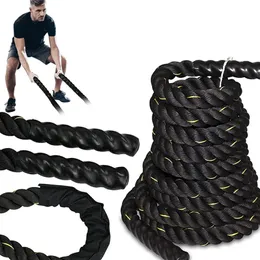 Skok liny 3M* 25 mm ciężki trening linowy Ćwiczenie Battle Power Training Home Gym Sprzęt Battle Pomijanie mięśni Sprzęt 231025