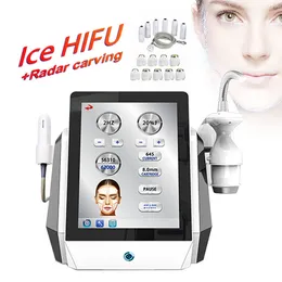 Ny teknik Ice HIFU Machine Ultraljud Viktminskning Slimming Machine 7D 9D HIFU Anti-aging Skin åtdragning Skönhetsutrustning All hudanvändning