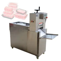 고품질 CNC 절단 양고기 쇠고기 롤 슬라이싱 머신 컷 모든 종류의 롤 냉동 고기 슬라이서