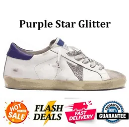 Designer Shoes Golden women super star brand men casual new release luxury shoe Italy sneakers sequin classic white do old dirty casual shoe lace up woman man unisex CD