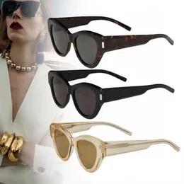 Óculos de sol Oval Frame Designer Sunglasses Womens Anti Radiação Personalizado Vintage Óculos Alto Valor de Beleza Alta Qualidade Anti UV400 Óculos de Sol SL506