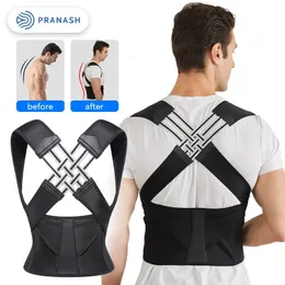 Back Support Drop Stock Adjustable Back Posture Corrector Belt Women Men Prevent Slouching Relieve Pain Posture Corrector 231024