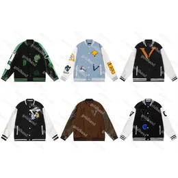 Varsity Jacket Mens Womens Baseball Jacket Designer Letter Brodery Coat Clothing Hip Hop Ytterkläder