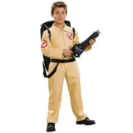 cosplay Movie Theme Ghostbuster Cosplay Uniform Kids Halloween Costume Adult Child New Year Jumpsuit Cloths Kid Holiday Party Disfrazcosplay