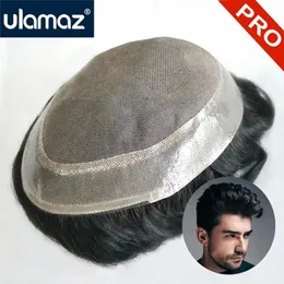 Men's Children's Wigs Fine Mono Male Hair Prosthesis Toupee Man Wig Hairpiece Unit Mens Replacement Systems Human For Men Promotion 231025