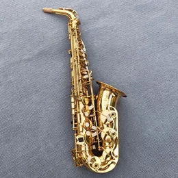 Japan 275 Eb Alto Saxophone New Arrival Brass Gold Lacquer Music Instrument E-flat Sax with Case Accessories