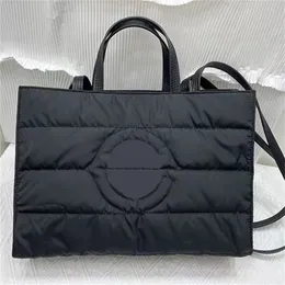 2 storlekar nylon tygväska designer handväskor svart axel väska lyx crossbody väska mode te shopping väska märke purses mjuk korsbods väska