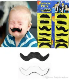 12pcsset Halloween Party Costume Fake Mustasch Mustasch Funny Fake Beard Whisker Party Costume For Adult Kids Toys DBC BH31073059571