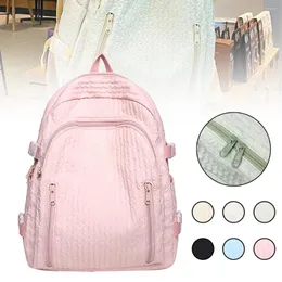 Backpack Teenage Girls Middle School Bag Fashion Various Color Teen Rucksack Bookbag Waterproof Laptop Travel