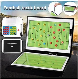 Bollar Foldbar Magnetic Tactic Board FootballBasketball Game Football Training Tactics Clipboard Soccer Init Tactical 231024