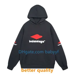 Mens Designer Hoodies Top Level Version Hooded Street Fashion Sweater Pullover Brodery Mönster Design Sweatshirts Women Hoodies Unisex Plus Size Streetwear