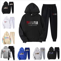 Tracksuit men's nake trapstar track suits hoodie 2023 TRAPSTARf Spring M-3XL Europe American Basketball Football two-piece with women's long sleeve hoodie jacket top