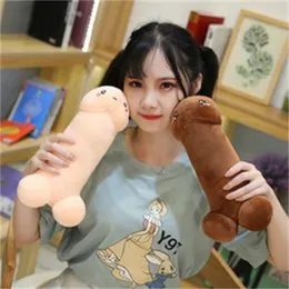 simulation Sexy Funny Plush Toy Stuffed Soft Dick Doll Real-life Plushs Pillow Cute Toys Interesting Gifts free UPS/DHL