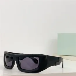 New fashion design wraparound sunglasses 1074 acetate plank frame oversized shape simple avant-garde style outdoor uv400 protection glasses