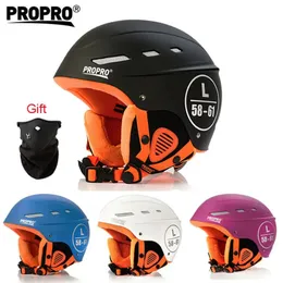 Ski Helmets PROPRO Winter Helmet Men Women Super Warm Snowboard Integrallymolded Sports Safety Rollerskating Skateboard 231024