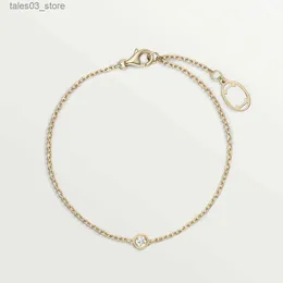 Charmarmband Designer smycken diamants d'amour armband älskar smycken för kvinnor flickor 316l titanium stål bijoux femme märke smycken q231025