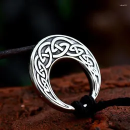 Colares Pingente Beier 2023 Estilo Viking Ordin Celtic Odin Vegvisir Moon Gargantilha para Homens Vintage Simples Jóias Presente