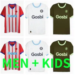 23 24 Girona Fc Men Kids Kits Soccer Jerseys 2023 2024 TSYGANKOV CASTELLANOS RIQUELME STUANI ARNAU DAVID LOPEZ IVAN MARTIN Football Shirt