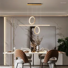 Kronleuchter Moderne Kronleuchter LED-Beleuchtung für Wohnzimmer Decke Restaurant Scheinwerfer Esszimmer Hängelampen Leuchten