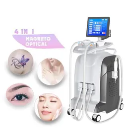 Itens de beleza 4 em 1 Multifuncional IPL Laser Depilação Nd Yag Laser Remoção de Tatuagem RF Face Lift Máquina