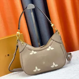 2023 Borse a tracolla bagatelle in vera pelle con manico superiore M46002 M46112 Borsa a mano con pochette di lusso Borse a tracolla con catena a portafoglio in rilievo da donna Borsa a tracolla di design da uomo